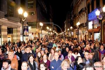 Telde se suma a la manifestación por la Igualdad (Foto Antonio Alí y TA)
